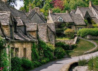 Бибери: самая красивая старинная деревня Великобритании бибери великобритания