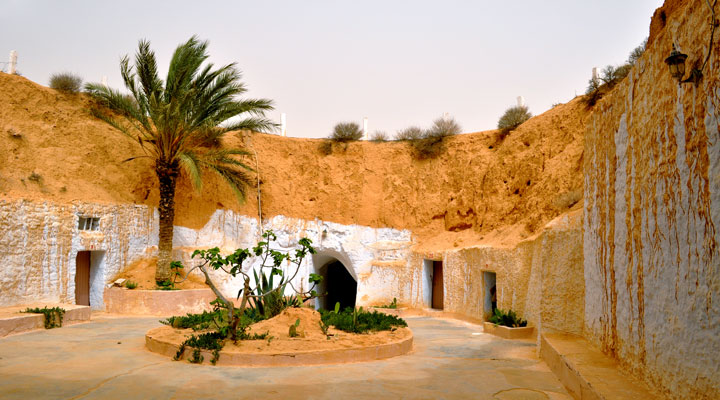 Матмата: берберский город из тысячи пещер