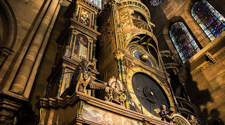 Астрономические часы Страсбурга: уникальный старинный механизм, который работает до сих пор!
