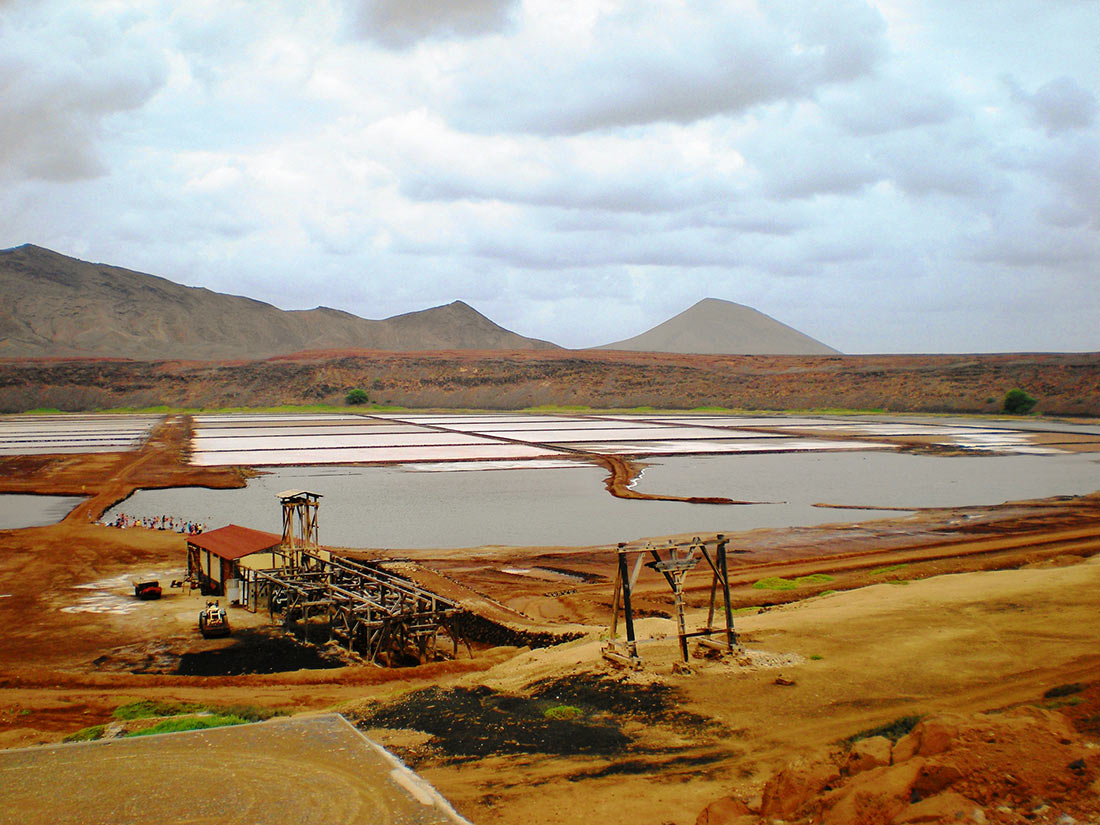 Добыча соли в Педра де Луме