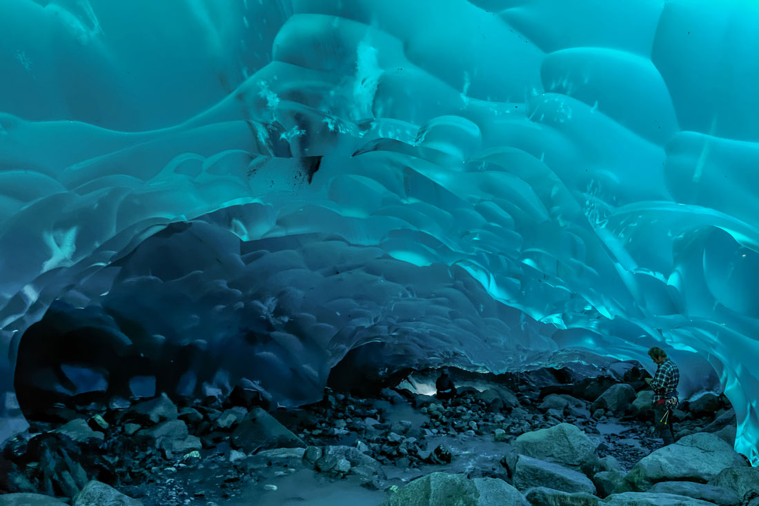 пещеры ледника Менденхолл