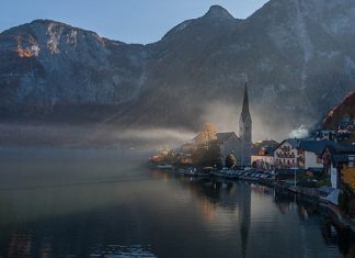 Хальштатт: очаровательный городок на берегу ледникового озера