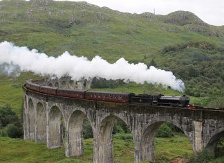 Виадук Гленфиннан: старинный, волшебный и невероятно популярный