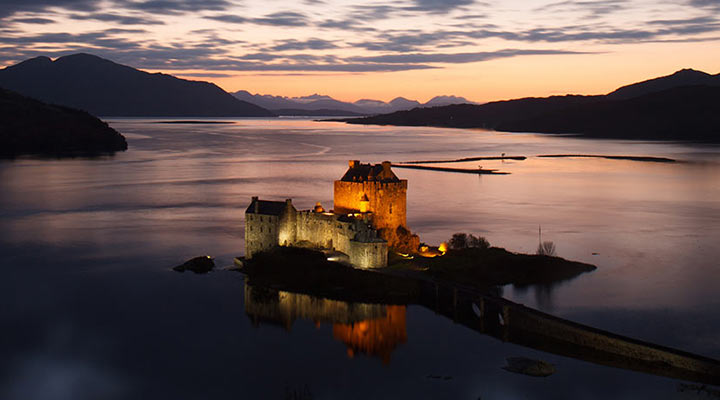 Романтика Шотландии: возрожденный замок Эйлен Донан