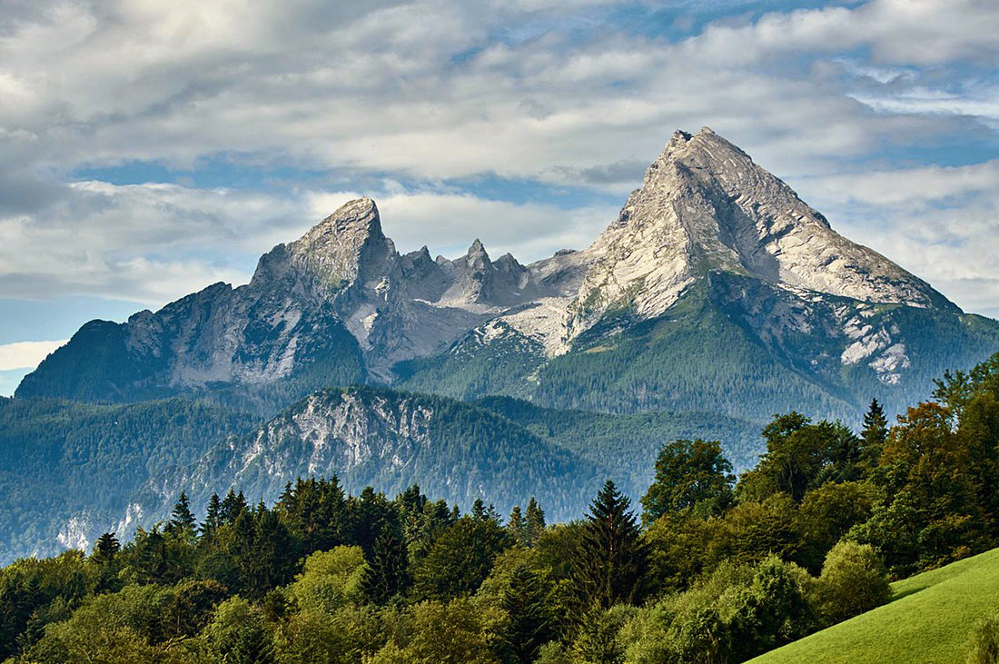 Гора Вацманн в Баварии