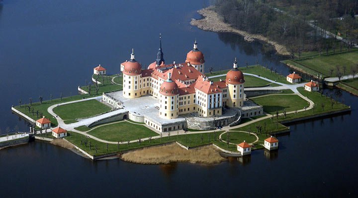 Замок Морицбург: любимая охотничья резиденция саксонских королей