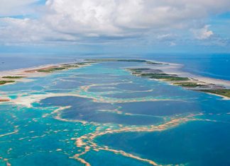 Кирибати:  государство  тридцати трех  коралловых  островов