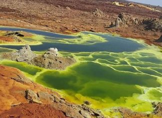Вулкан Даллол: одно из самых уникальных мест на нашей планете!
