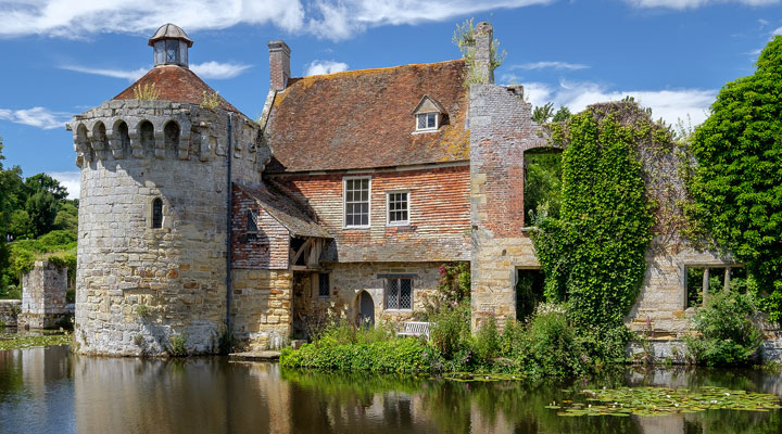 Замок Скотни: атмосферный английский загородный дом, окруженный садами