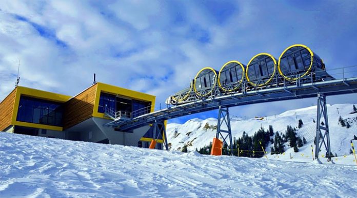 В Швейцарии открылся самый крутой фуникулер в мире (ВИДЕО)