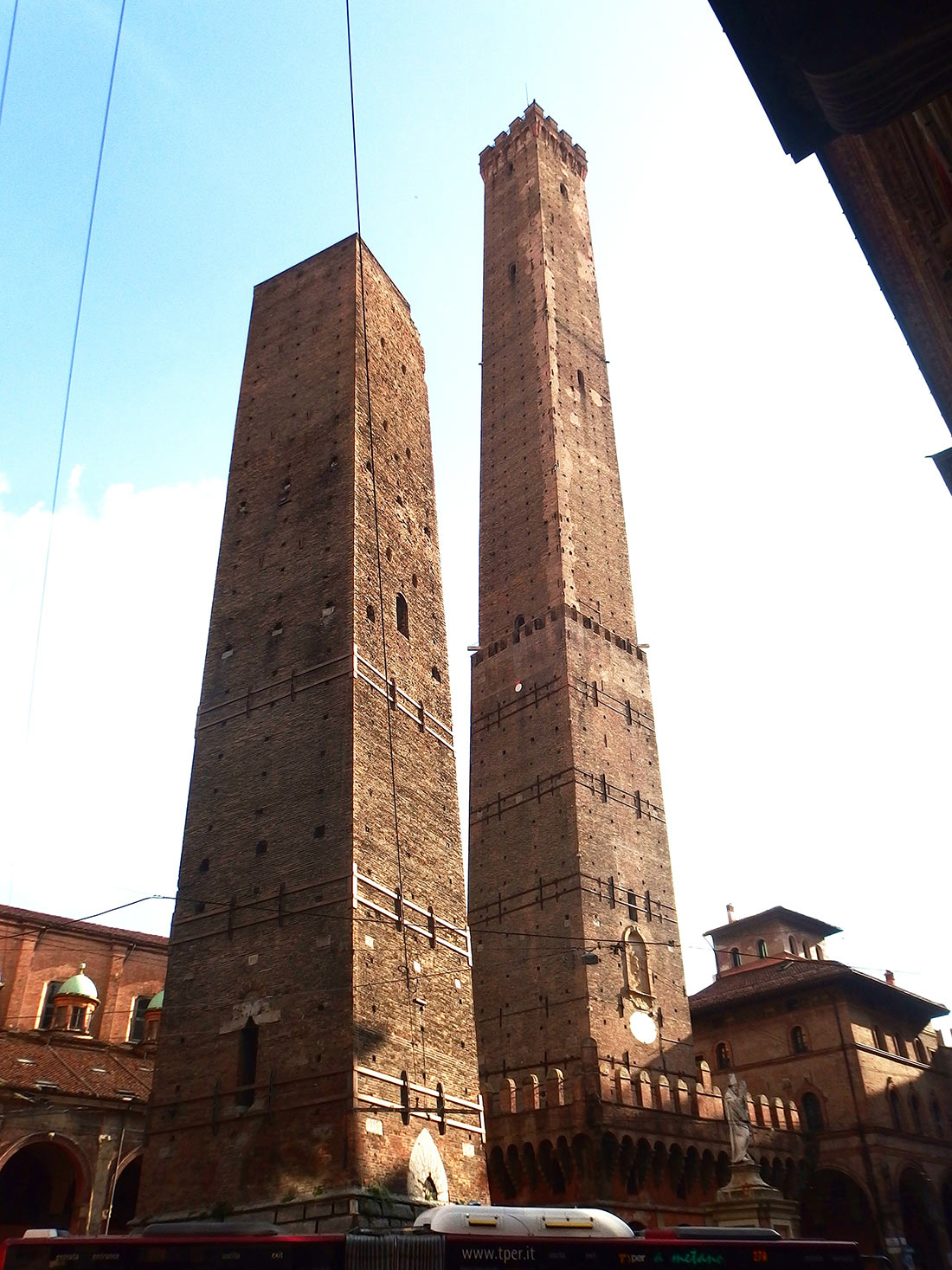 towers of Bologna
