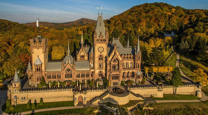 Замок Драхенбург: роскошная сказка Вестфалии