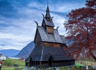 Ставкирка: норвежская каркасная церковь, построенная в Средневековье