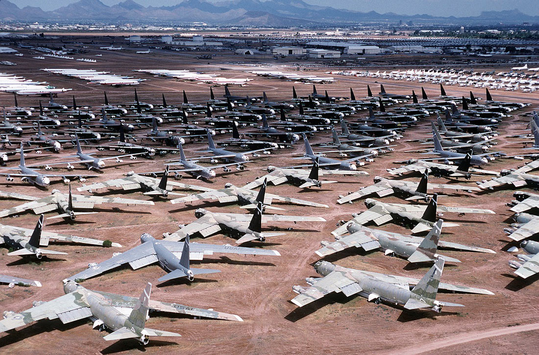 Кладбище самолетов, Аризона, США