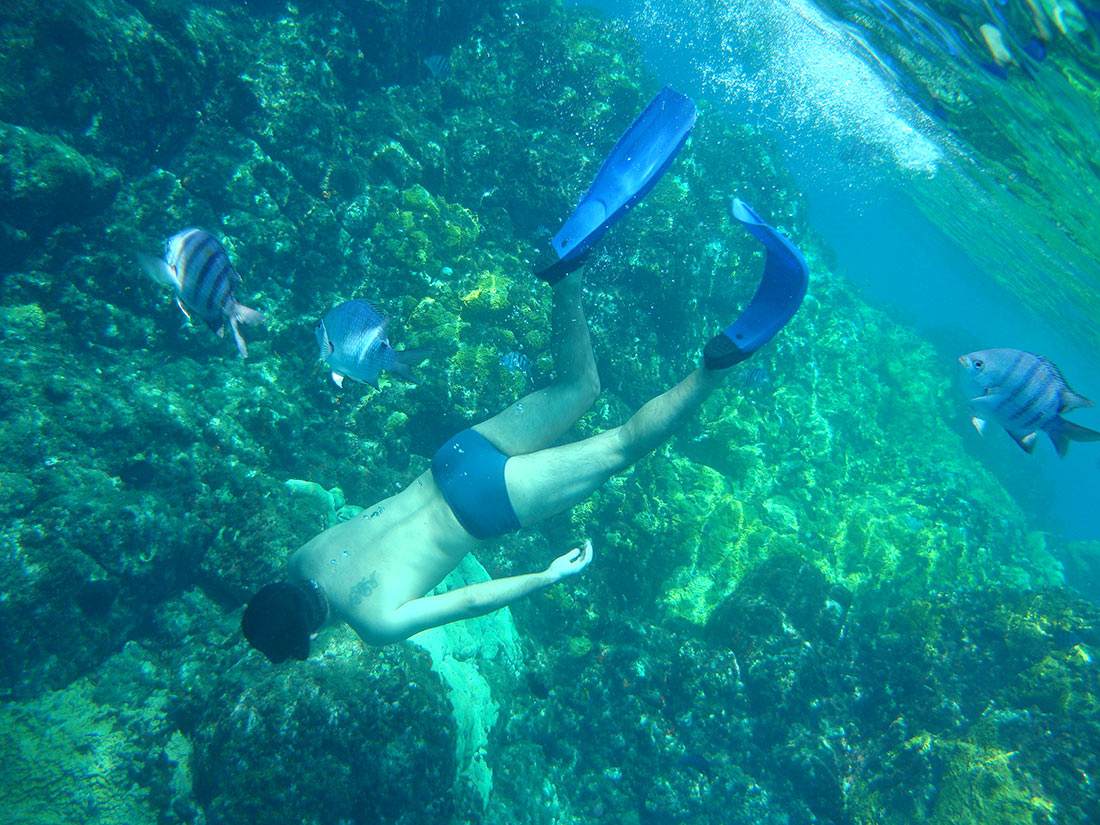 Подводное плавание в Прайя-ду-Санчо