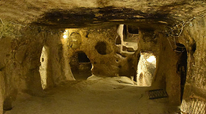 Подземный город Каймаклы: рукотворное чудо Турции