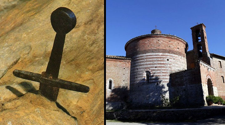 Меч в камне найден в Италии: эта тосканская деревушка хранит многовековую тайну
