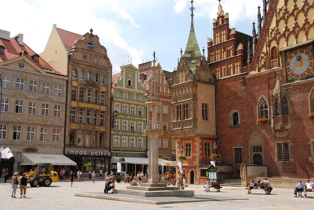 Рыночная площадь Вроцлав