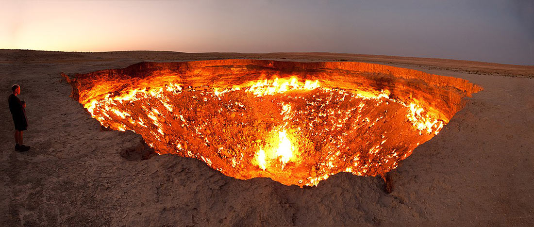 Газовый кратер Дарваза