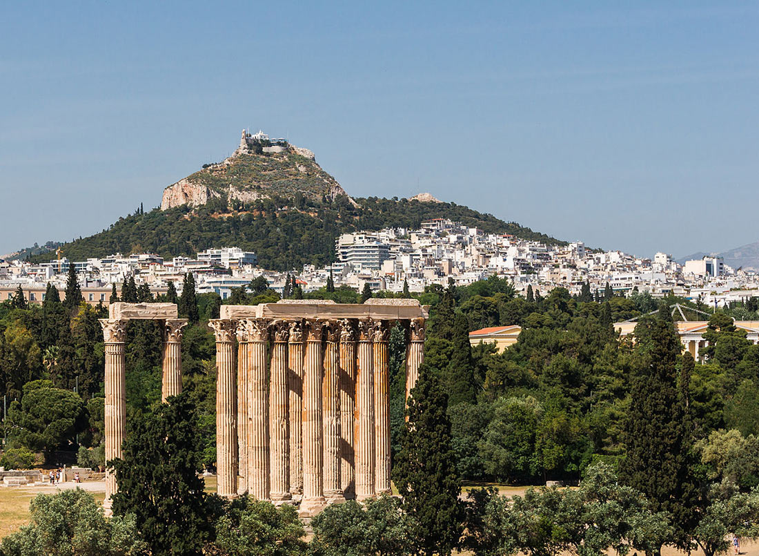 храм зевса в афинах