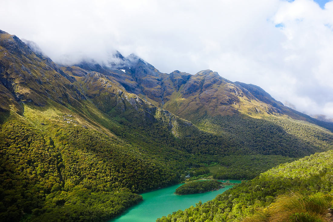 Голубое озеро, Новая Зеландия
