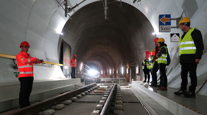 Готардский базисный тоннель: самый длинный и самый глубокий железнодорожный тоннель в мире