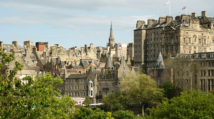 Старый город Эдинбурга: история, прошедшая сквозь века