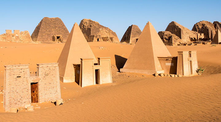 Пирамиды Судана: их здесь в два раза больше, чем в Египте!