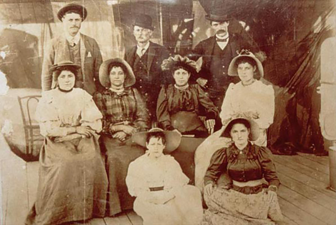 Семья Бертолеони в 19 веке