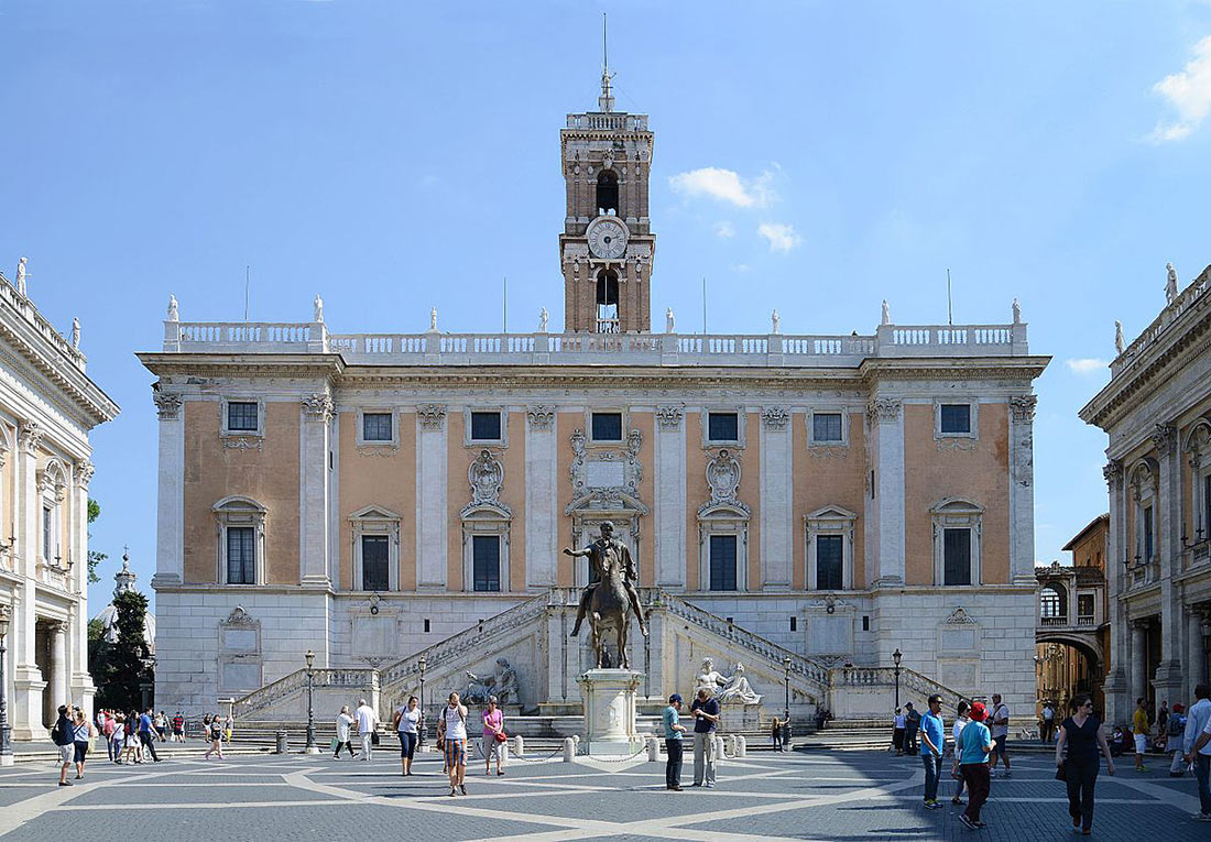 Капитолийская площадь (Piazza del Campidoglio)