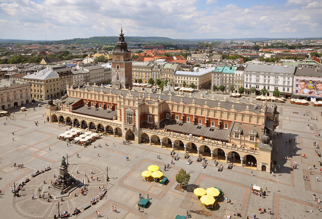 Главная рыночная площадь в Кракове