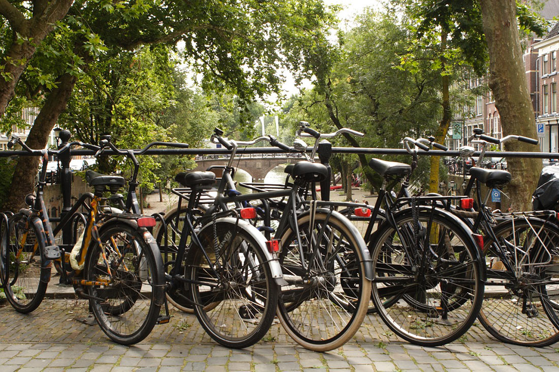 Велосипедная стоянка в Утрехте