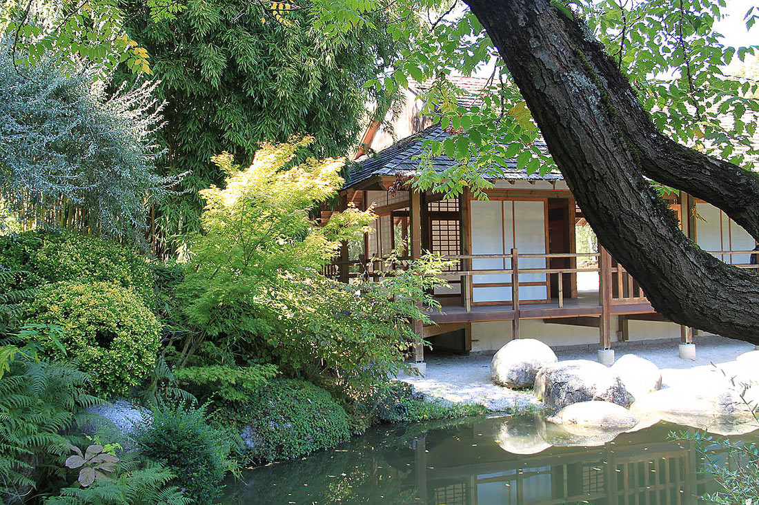 Японский сад в Тулузе
