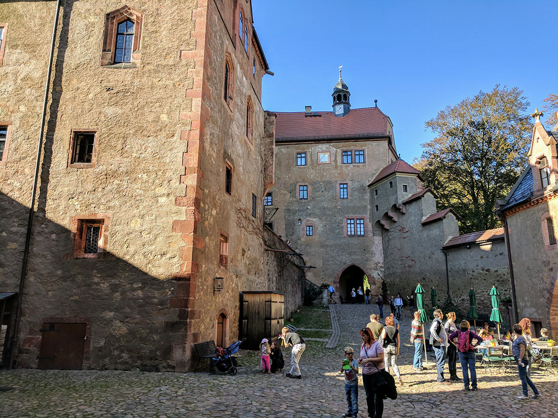 замок Крибштайн