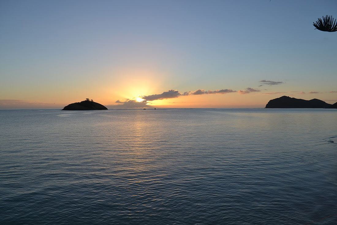 Закат на острове Лорд-Хау