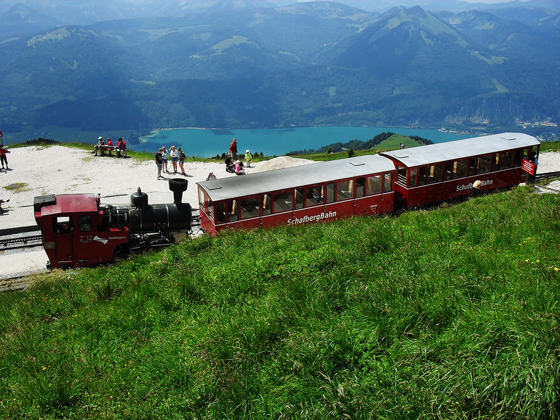 железная дорога на гору Шафберг