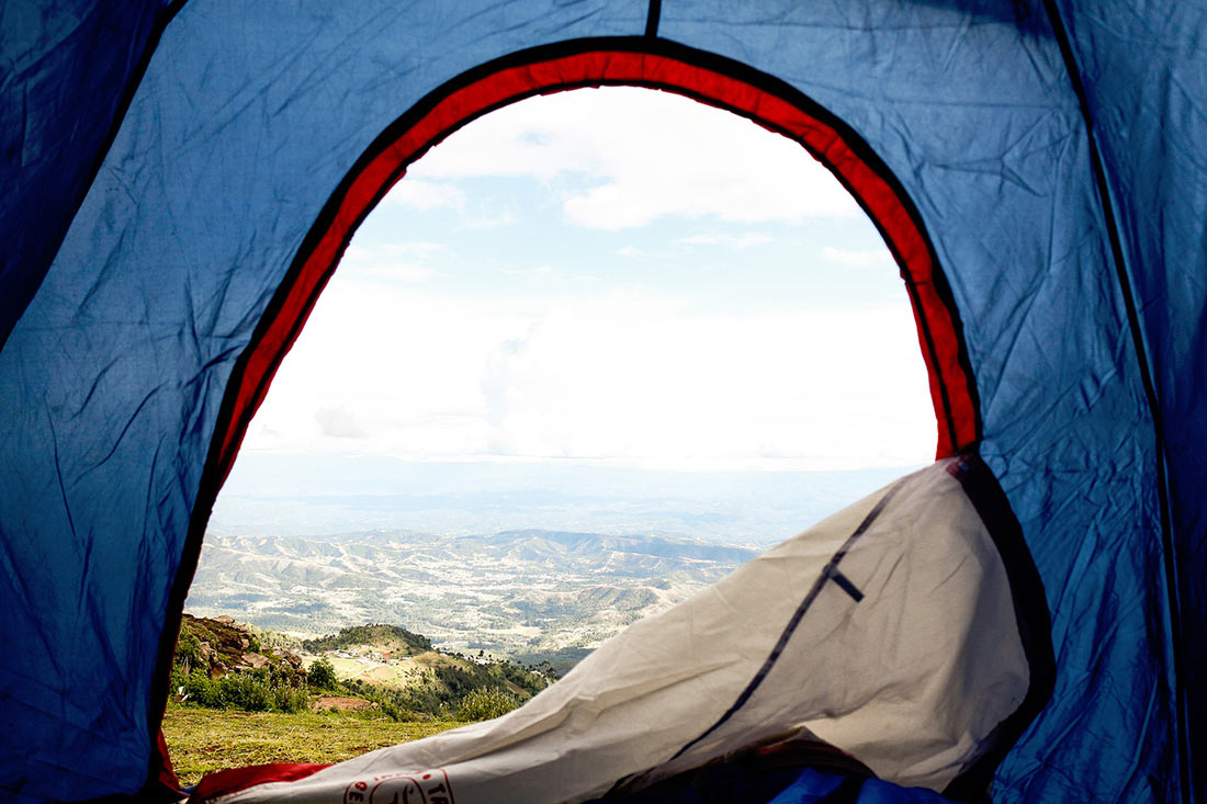 отпуск в палатке
