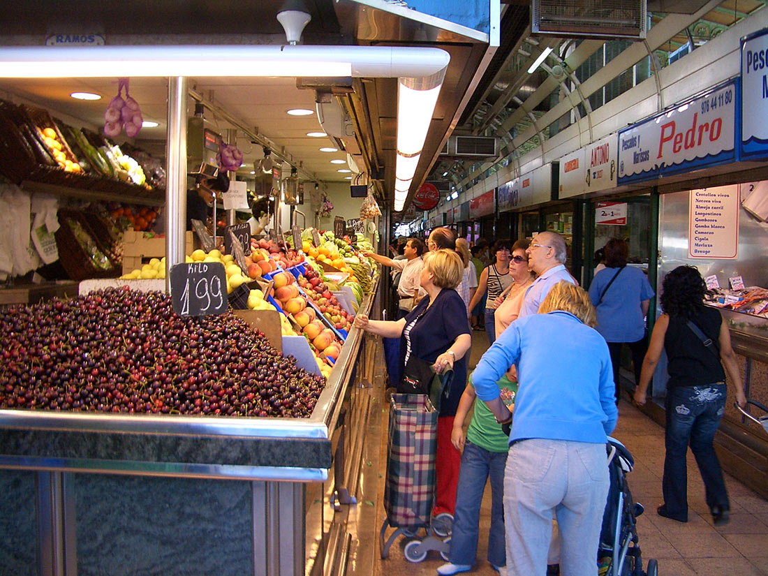 Центральный рынок Сарагосы