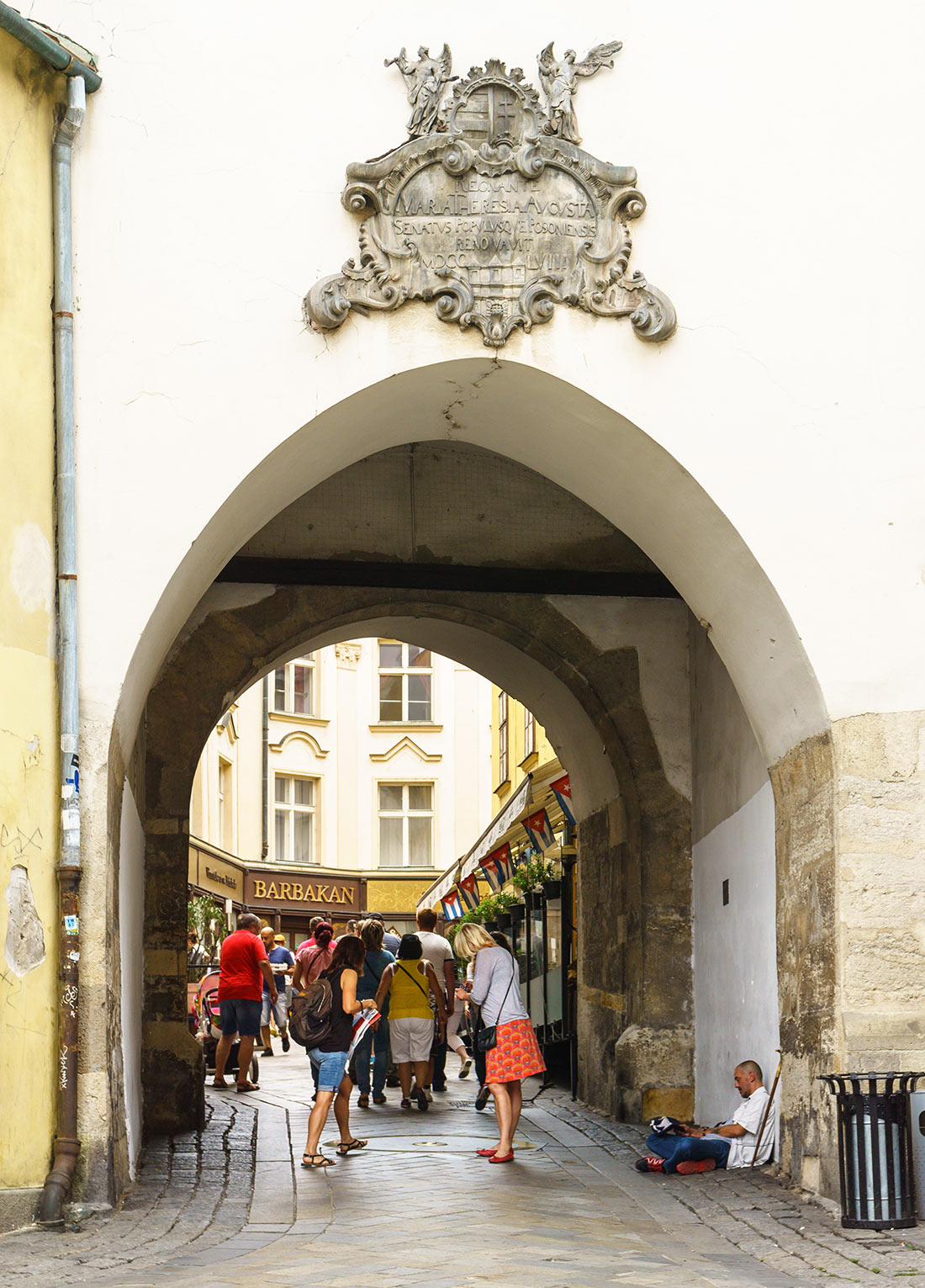 Михайловские ворота в Братиславе