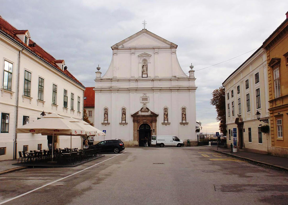 Екатерининская церковь в Загребе