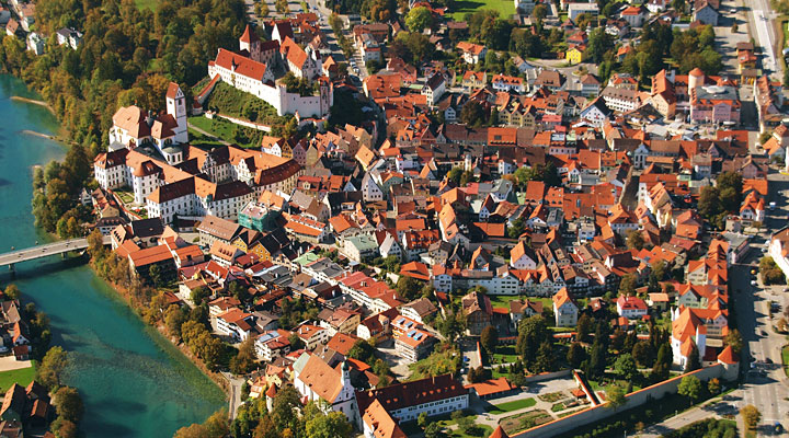 Фюссен: уникальный средневековый городок Баварии