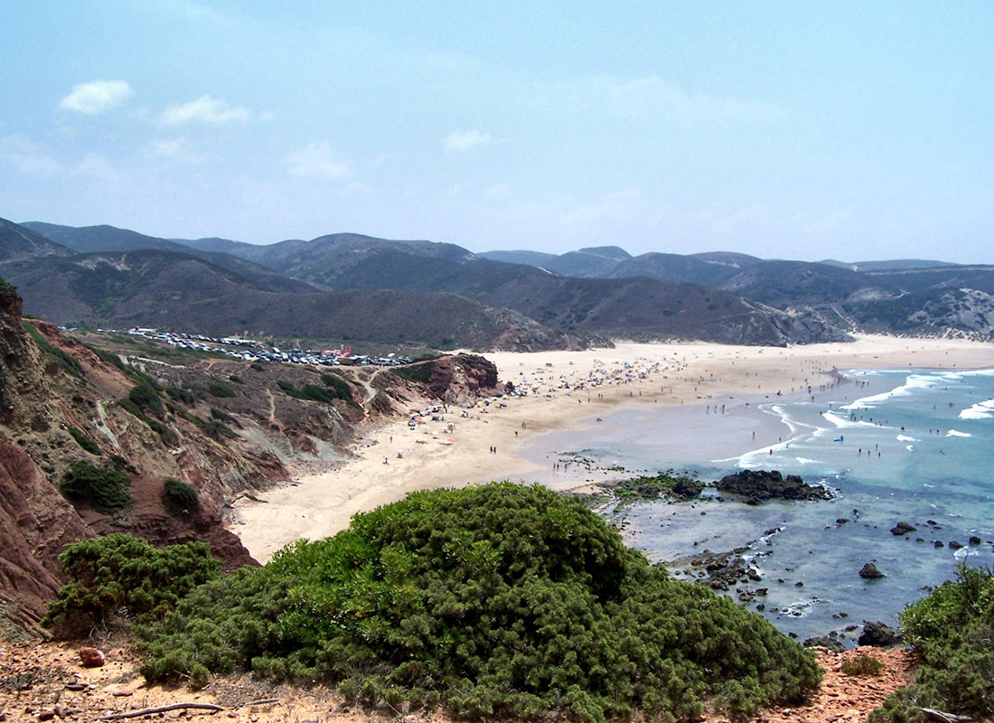 Пляж Амаду (Praia do Amado)