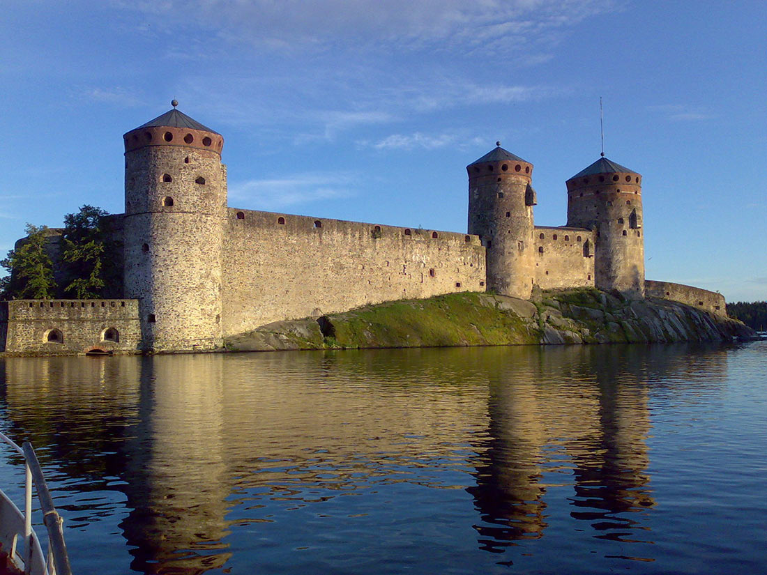 Крепость Олавинлинна (Олафсборг)