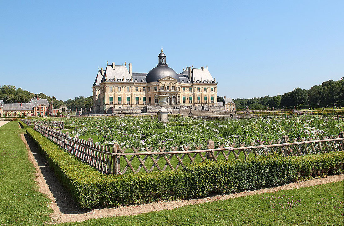Сады замка Во-ле-Виконт