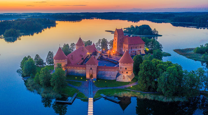 Тракайский замок: самый большой и известный форпост Литвы